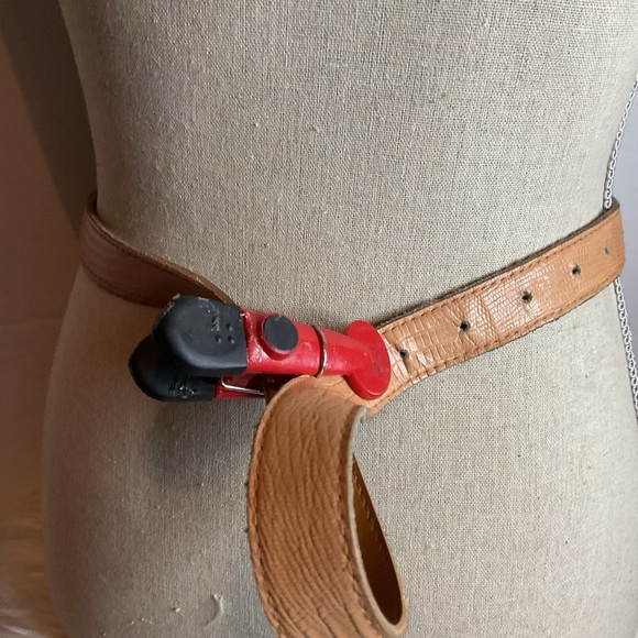 Vintage Tan Western Belt S/M - Picture 3 of 10